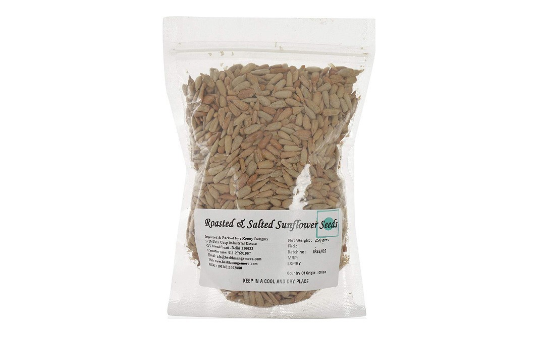 Kenny Delights Roasted & Salted Sunflower Seeds   Pack  250 grams